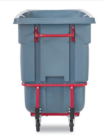 Rubbermaid Commercial BRUTE DURATILT Frame Tilt Truck, 1 cu. Yd., Gray (RCP2192462)