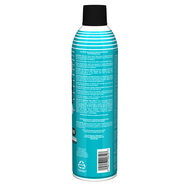 610 Silicone Release Agent, 11 oz Aerosol Can, 12/Carton