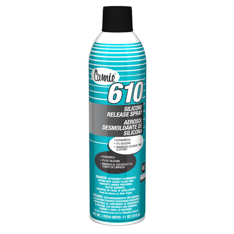 610 Silicone Release Agent, 11 oz Aerosol Can, 12/Carton