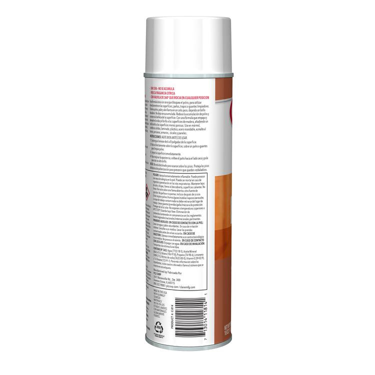 Multi Purpose Polish, Citrus Scent, 18 oz Aerosol Spray, 12/Carton