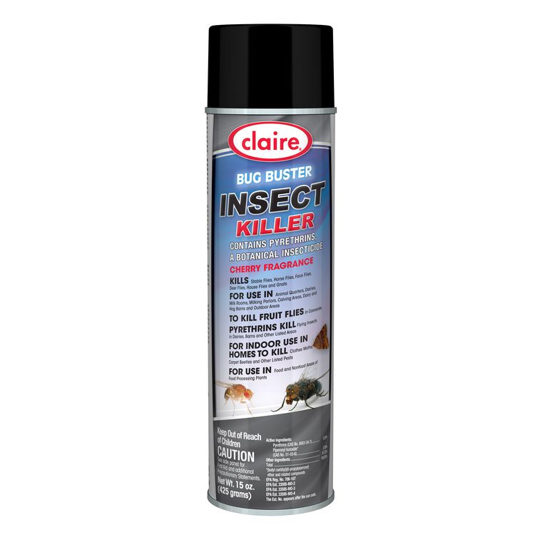 Bug Buster Insect Killer, 15 oz Aerosol Spray, 12/Carton