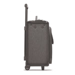 Morgan Recycled Rolling Catalog Case, Fits Devices Up to 17.3", 18.13 x 7.13 x 13.5, Black/Gray