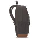 Re:Fresh Machine Washable Backpack, Fits Devices Up to 15.6", 11.4 x 5.25 x 17.5, Dark Gray
