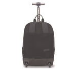 Bleecker Recycled Rolling Backpack, Fits Devices Up to 15.6", 12.5 x 8 x 19, Dark Gray
