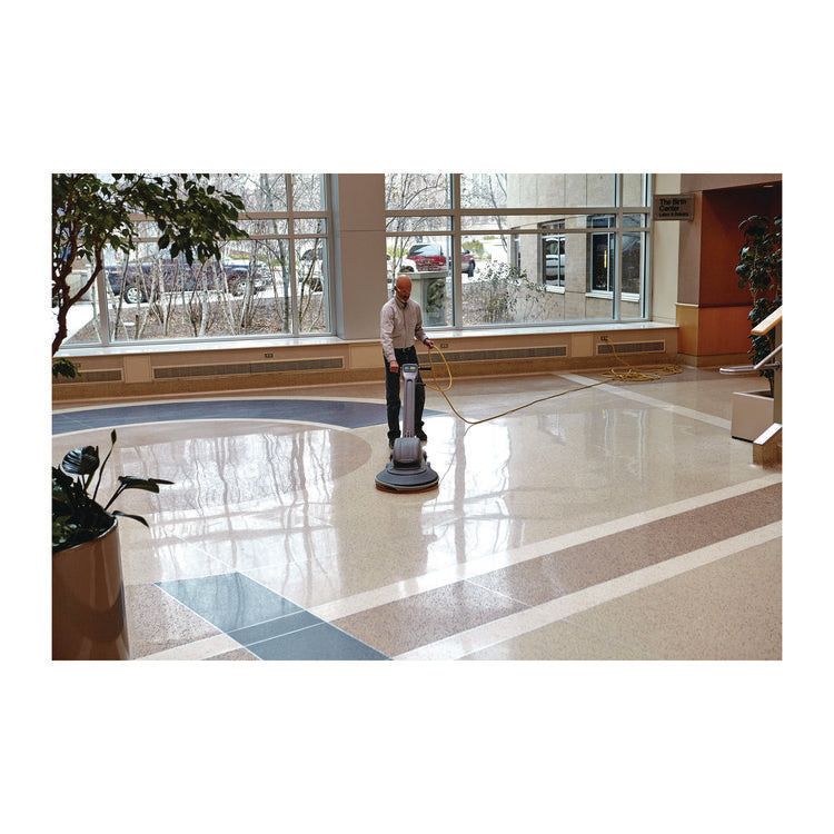 Low-Speed High Productivity Floor Pads 5300, 12" Diameter, Blue, 5/Carton