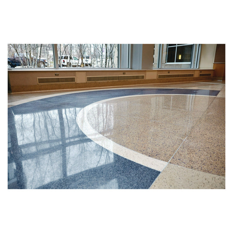 Surface Preparation Pad Plus, 16" Diameter, Maroon, 5/Carton