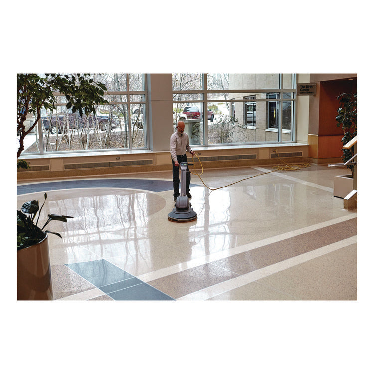 Surface Preparation Pad Plus, 16" Diameter, Maroon, 5/Carton