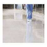 Low-Speed Super Polishing Floor Pads 4100, 12" Diameter, White, 5/Carton