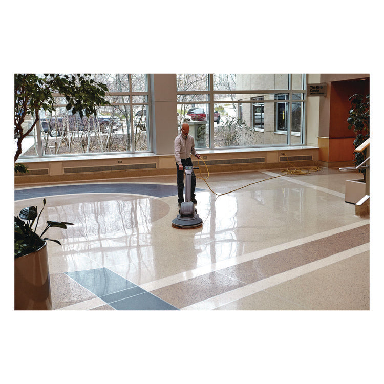 Diamond Floor Pads, 13" Diameter, Purple, 5/Carton