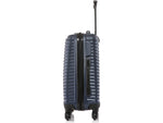DUKAP Adly 20" Hardside Suitcase, 4-Wheeled Spinner, TSA Checkpoint Friendly, Navy Blue (DKADL00S-BLU)