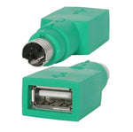 Startech USB to PS2 Mouse Adapter, Green (GC46FM)