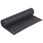 Duo-Surface Art Colored Kraft Paper, 50 Lbs., 36" X 1000 Ft, Black, Roll (5560BK)