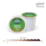 Green Mountain French Vanilla Decaf Coffee Keurig® K-Cup® Pods, Light Roast, 24/Box (7732)
