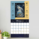 2026 TF Publishing 12" x 17" TF Publishing 12" x 12" Astrology Wall Calendar 26-1132