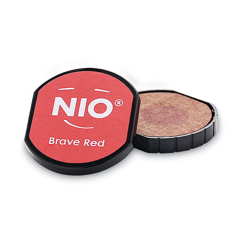NIO® Ink Pad for NIO Stamp with Voucher, 2.75" x 2.75", Brave Red