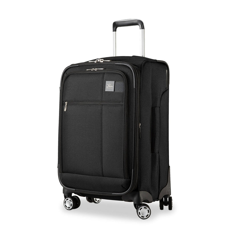 Skyway Luggage Sigma 7.0 20" Carry-On Suitcase, 8-Wheeled Spinner, Black (177-20"001-4WB)