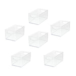 iDESIGN PET Organizer, Clear, 6/Set (95585N)