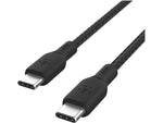 Belkin BoostCharge Charging Cable, 6.56 ft., Black (CAB014BT2MBK)