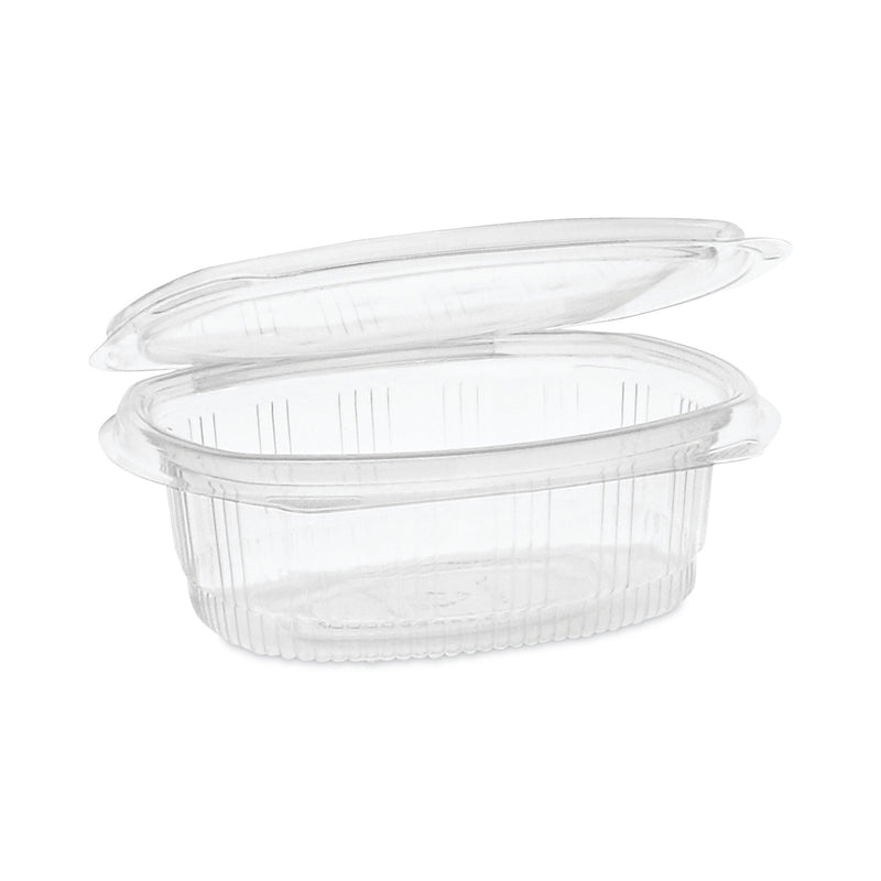 CONTAINER,HINGED LID,CLR