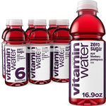 Vitaminwater Zero XXX Açaí Blueberry Pomegranate Enhanced Water, 16.9 oz., 24/Carton (00786162003515)