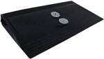 JAM Paper Premium Expanding Wallet with Button & String Closure, Other, Black, 3/Pack (921B1blx3)