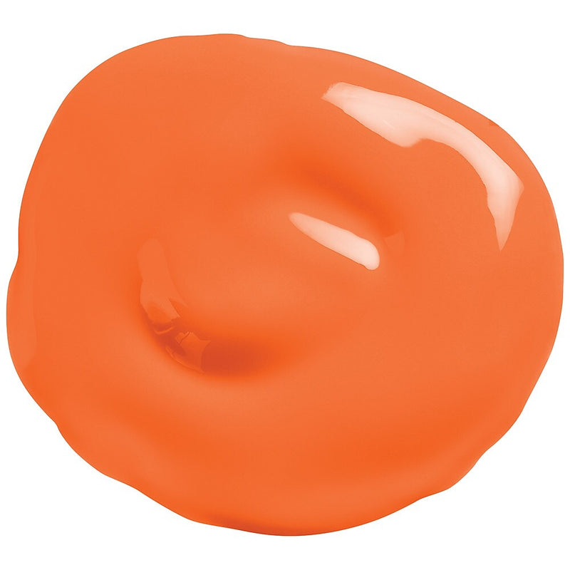 Prang Ready-to-Use Washable Tempera Paint, Orange, 16 oz. (21602)