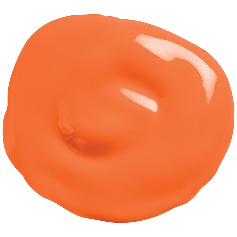 Prang Ready-to-Use Washable Tempera Paint, Orange, 16 oz. (21602)