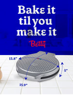 Betty Crocker 8-Inch Travel Size Pizza Maker Plus, Red (BC-4959CR)