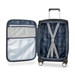 Skyway Luggage Sigma 7.0 20" Carry-On Suitcase, 8-Wheeled Spinner, Black (177-20"001-4WB)