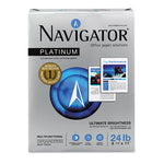 Platinum Paper, 99 Bright, 24 lb Bond Weight, 8.5 x 11, White, 500 Sheets/Ream, 5 Reams/Carton