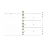 2025-2026 Blue Sky Gemma 8.5" x 11" Academic Year Weekly & Monthly Planner, Plastic Cover, Multicolored (118177-A26)