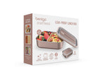 Bentgo MicroSteel Insulated Bento Box, Rose Gold, 41 oz. (BGSTLCH-RG)