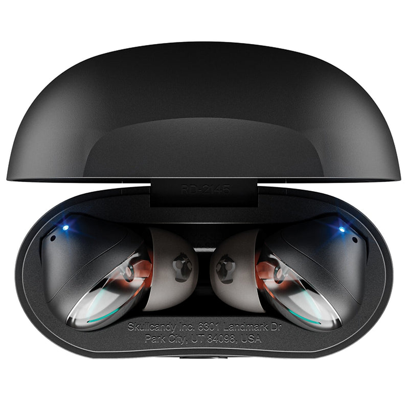 Skullcandy Rail True Wireless Earbuds, Bluetooth, True Black (S2RLW-Q740)