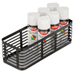 mDesign Steel Organizer, Matte Black (25936)