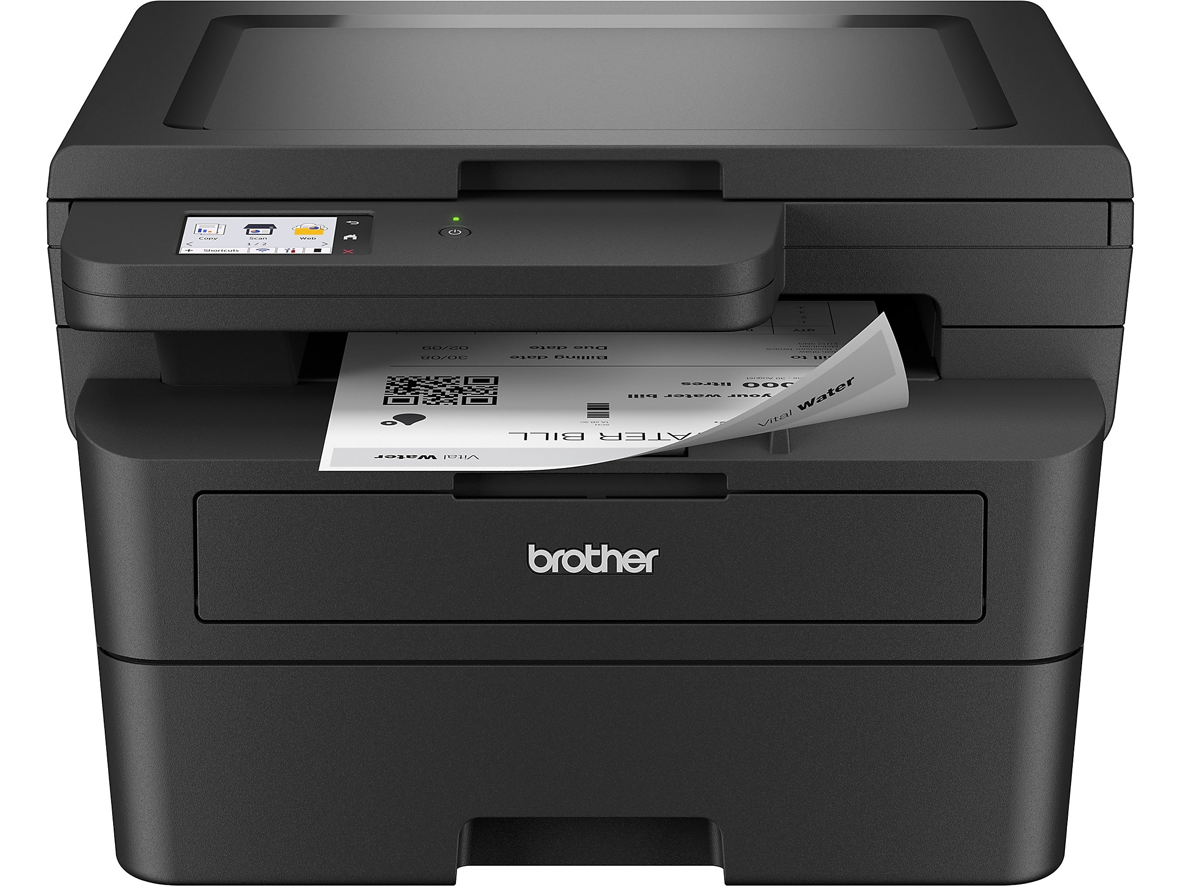 Brother HL-L2480DW Compact Wireless Black & White Laser Printer, Copy & Scan, Refresh Subscription Ready