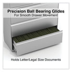 Alera 5-Drawer Lateral File Cabinet, Letter/Legal Size, Lockable, 67.63"H x 42"W x 18.63"D, Light Gray (ALEHLF4267LG)