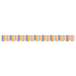 Carson Dellosa Education We Belong Scalloped Borders Per Bundle, 3"x 3', Stripes, 6/Bundle (CD-108493-6)