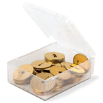 ACCO Washers, 15/32", Brass, 100/Box (ACC71511)