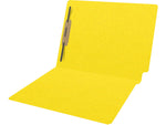 Medical Arts Press Heavy Duty End Tab File Folder, Straight-Cut, Letter Size, Yellow, 40/Box (S-09461-YLW)