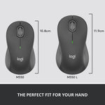 Logitech Signature M550 Wireless Optical Mouse, Graphite (910-006781)