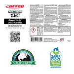 Betco FASTDRAW 19 Green Earth Streak-Free Glass & Surface Cleaner, 67.6 oz., 4/Carton (5354700)