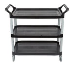 Rubbermaid Commercial X-tra Utility Cart; Black (FG409100BLA)