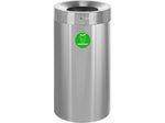 Alpine Industries 27 Gallon Indoor Compost Bin, Silver (475-27-CO)