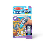 Melissa & Doug Sticker WOW! Activity Pad and Sticker Stamper, 8/Pack (50693)
