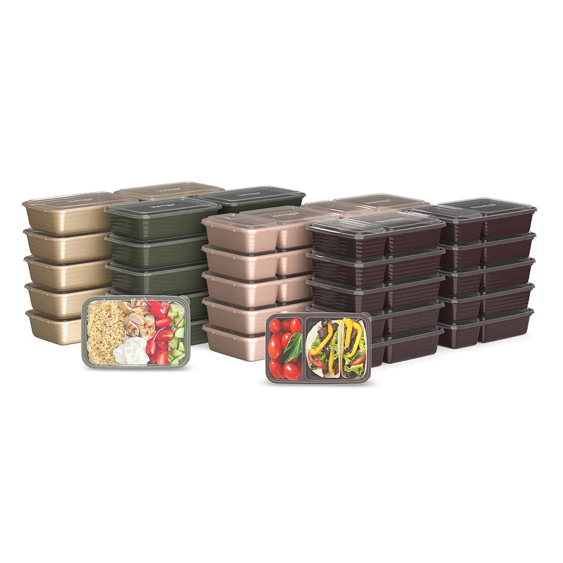bentgo Combo Meal Prep Containers, 80/Set (BGPRPAK1-ST)
