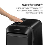 Fellowes LX220 20-Sheet Micro-Cut Shredder, Black (5015401)