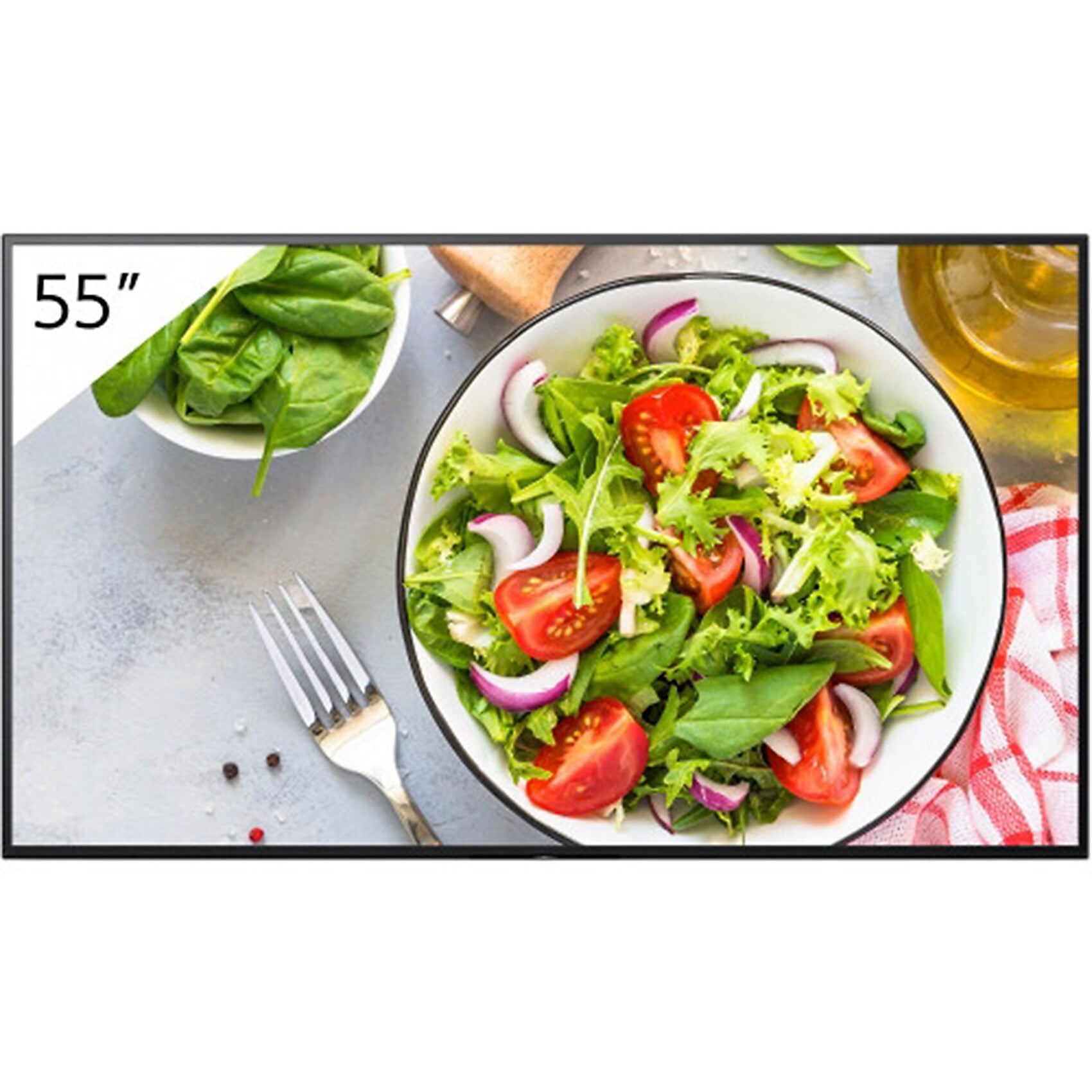 Sony Enhanced 55" 4K HDR Commerical Monitor for Digital Signage (FW-55BZ35L)