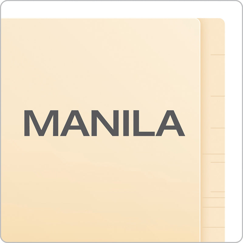 Pendaflex Recycled End Tab File Folder, Straight Cut, Letter Size, Manila, 50/Box(ESS11230)