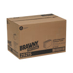 Brawny Professional A400 Cellulose Cleaning Wipers, 13" x 13", White, 800 Wipers/Box, 16/Carton (29215)