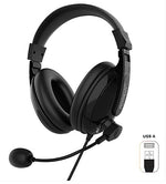 Morpheus 360 Deluxe Multimedia Stereo USB Headset Over Ear Black (HS3500SU)